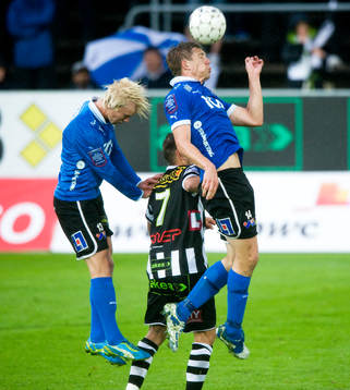 Kristoffer Thydell och Mikael Boman, Halmstad mot Marcus