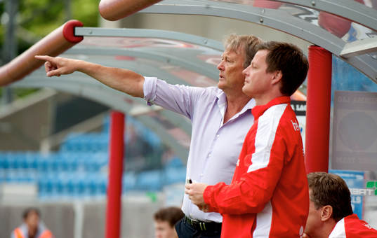 Åge Hareide, Helsingborg, Tränare. Stefan Schwarz,