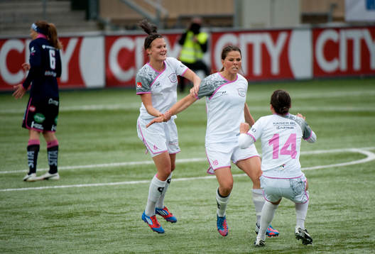 Sara Björk Gunnarsdottir, Malmö. 1-1. Jubel