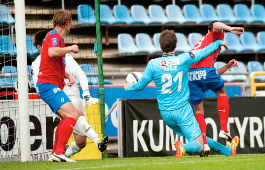 Loret Sadiku, Helsingborg gör 1-0