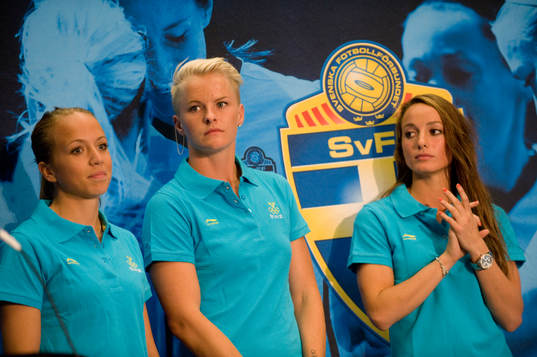 Malin Levenstad, Sverige, Nilla Fischer, Sverige, Kosovare