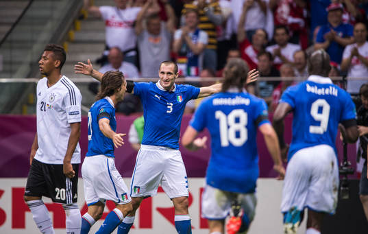 Giorgio Chiellini, Italien, jubel