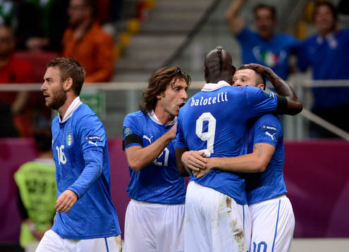 Jubel i Italien
