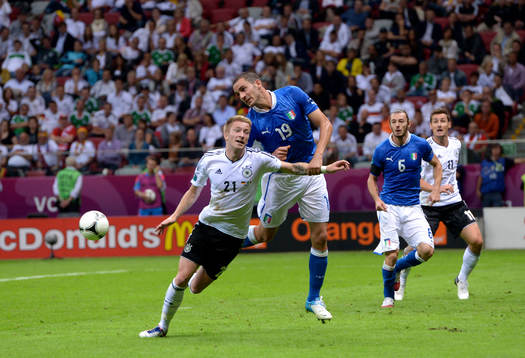 Marco Reus, Tyskland och Leonardo Bonucci, Italien