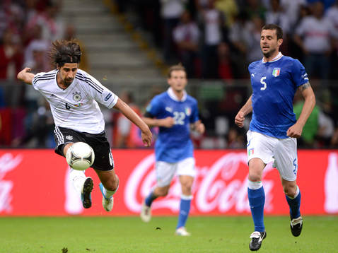 Sami Khedira, Tyskland, Thiago Motta, Italien