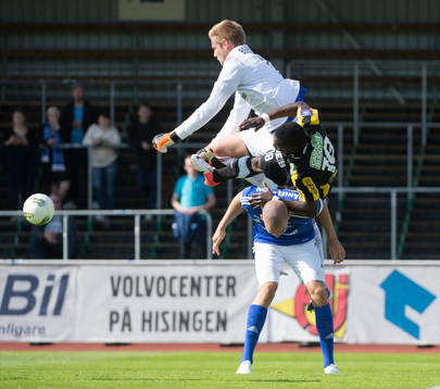 Oscar Berglund, målvakt, Marcus Danielson, GIF Sundsvall.