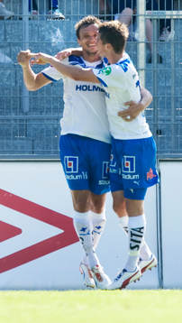 0-2 Shpetim Hasani, Norrköping som grattas av Gunnar