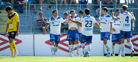0-2 Shpetim Hasani, Norrköping som grattas av Gunnar