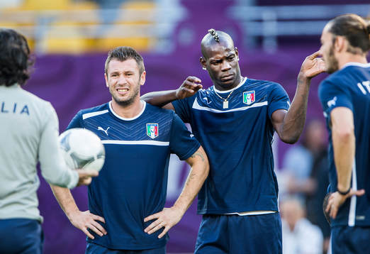 Italien tränar