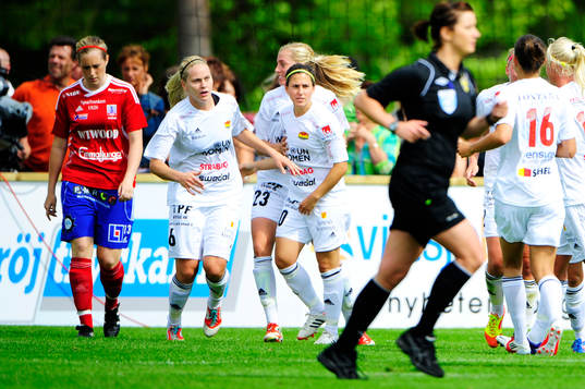 Lisa Dahlkvist, Tyresö gör 1-1