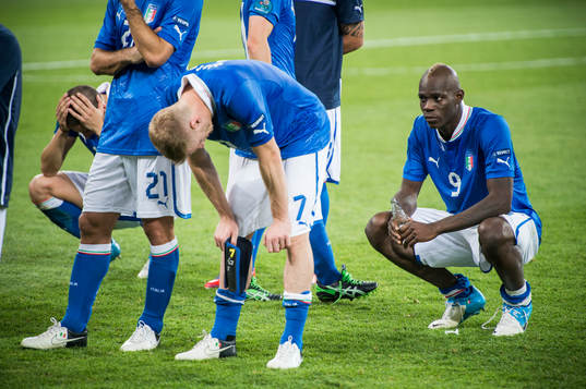 Mario Balotelli, Italien, depp