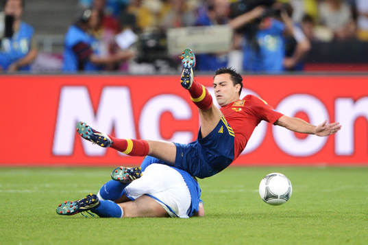 Fotboll, EM 2012, Final, Spanien - Italien