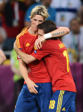 Fernando Torres, Spanien, glädje, jubel