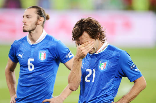 Andrea Pirlo, Italien, depp