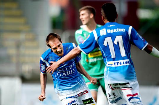 Zoran Janovic, Trelleborg, jubel, 1-0