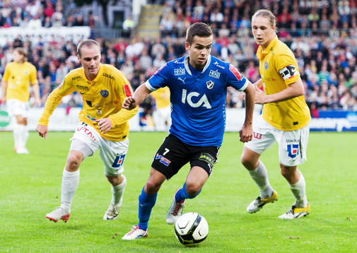 Emil Jensen, Falkenberg, Kristinn Steindorsson, Halmstad,