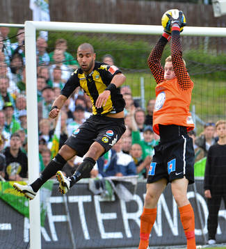 Sinan Ayranci, Hammarby, Nicklas Helgesson, målvakt,