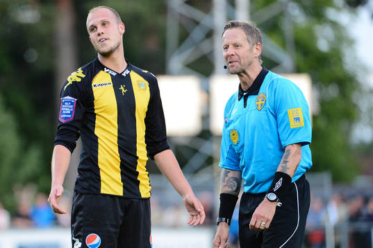 Marcus Törnstrand, Hammarby, Domare Lars Olsson