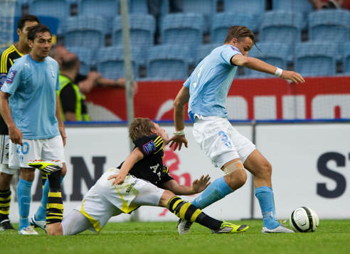 Jasmin Sudic, Malmö, fick AIK på fall