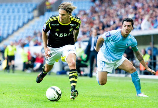 Martin Lorentson, AIK och Jiloan Hamad, Malmö