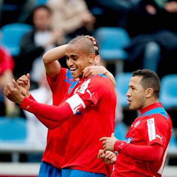 Walid Atta, Helsingborg, 1-0, jubel