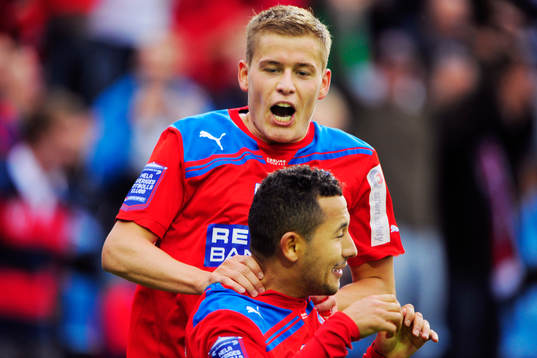 Alfred Finnbogason, Helsingborg, glädje, jubel