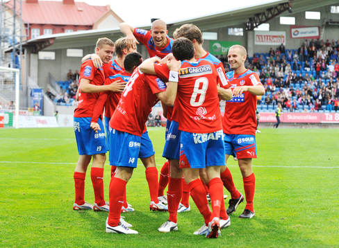 Glädje, jubel i Helsingborg