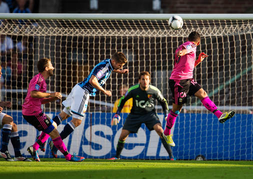 Daniel Sobralense, IFK Göteborg, nickar in 0-1