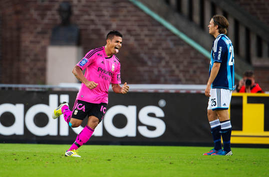 Daniel Sobralense, IFK Göteborg, jublar