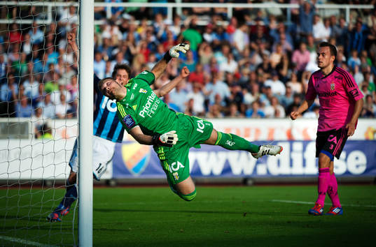 John Alvbåge, målvakt, IFK Göteborg, släpper in