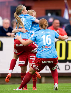 0-1 Sofie Persson, Piteå, som grattas