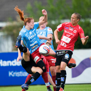 Maria Rönnbäck, målvakt, Piteå, undantryckt i tuff duell