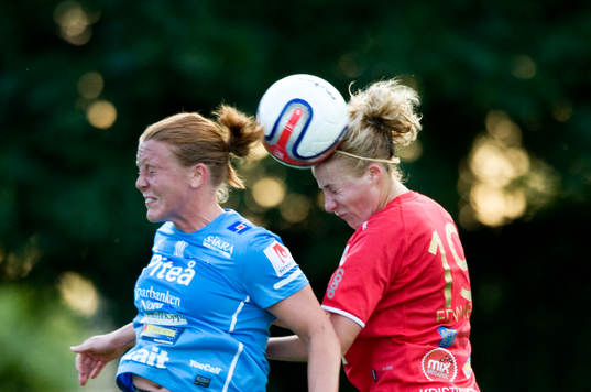 Anna Westerlund, Piteå och Rebecca Edwards, Kristianstad