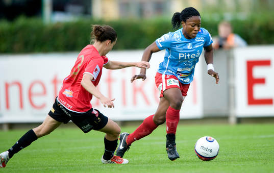 Johanna Rasmussen, Kristianstad och Faith Ikidi, Piteå