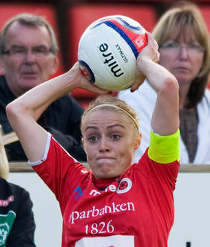 Inkast, Sif Atladottir, Kristianstad, lagkaptensbindel