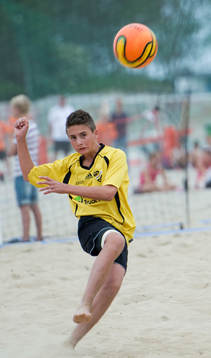Fotboll, beachfotboll, P97, final, IFK Hässleholm - Wash