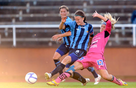 Katrin Jonsdottir, Djurgården och Emma Lundh, Linköping