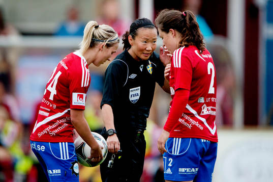 Kirsty Yallop, Vittsjö, Jenny Palmqvist, domare, Kendall