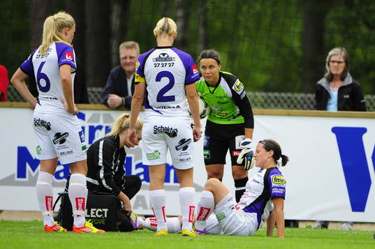 Frida Höglund, Jitex, skada