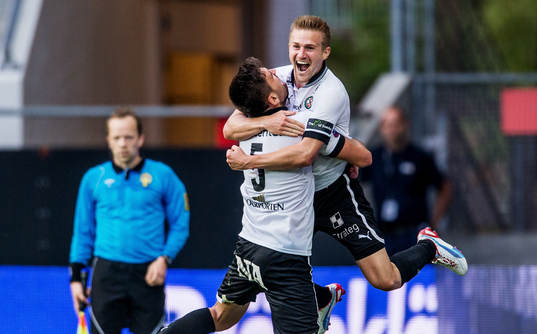 Daniel Bamberg, Örebro, jubel, 0-1