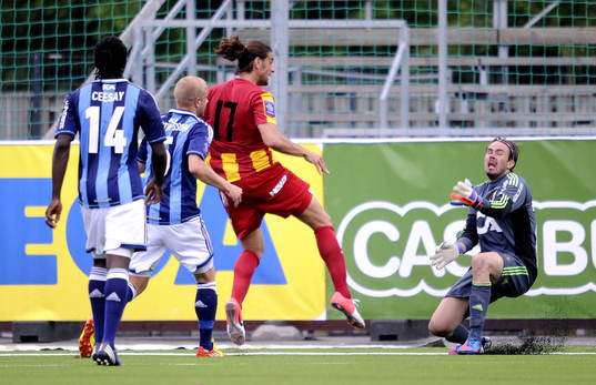 George Mourad, Syrianska, gör 1-0