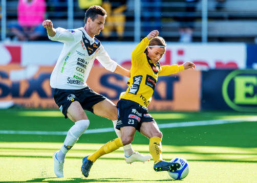 Haris Radetinac, Mjällby, Niklas Hult, Elfsborg