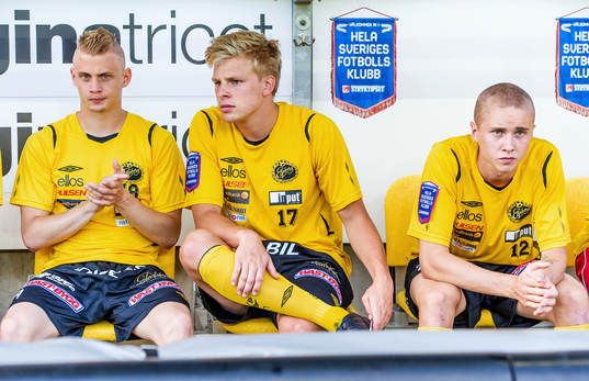 Simon Hedlund, Per Frick, Sebastian Holmén, Elfsborg