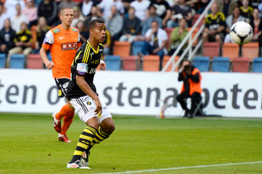 Robin Quaison, AIK, gör 2-0