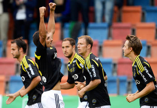 Celso Borges, AIK, jubel