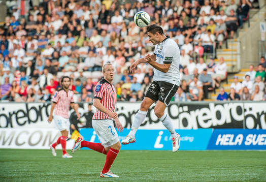 Daniel Larsson, Malmö och Ilir Berisha, Örebro