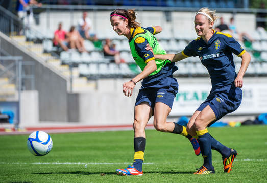 Lotta Schelin, Stina Segerström, Sverige