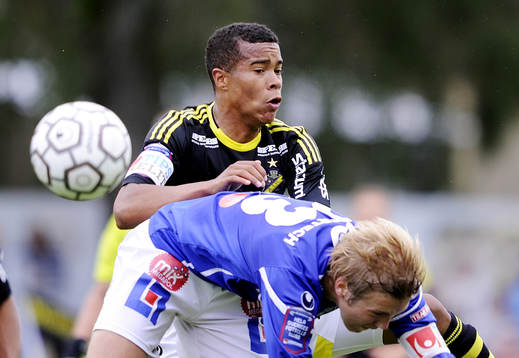 Anton Tinnerholm, Åtvidaberg och Robin Quaison, AIK