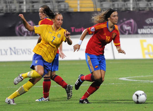 Petra Andersson, Sverige och Virginia Torrecilla, Spanien