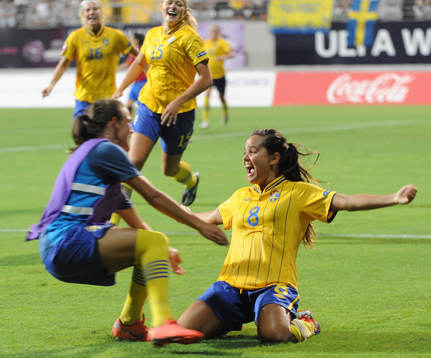 Malin Diaz, Sverige (jubel)